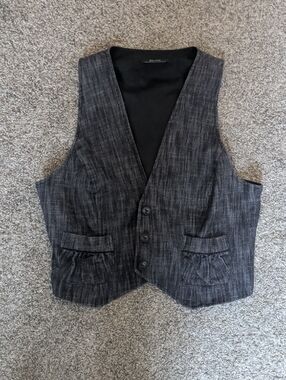 Vintage Grey Vest